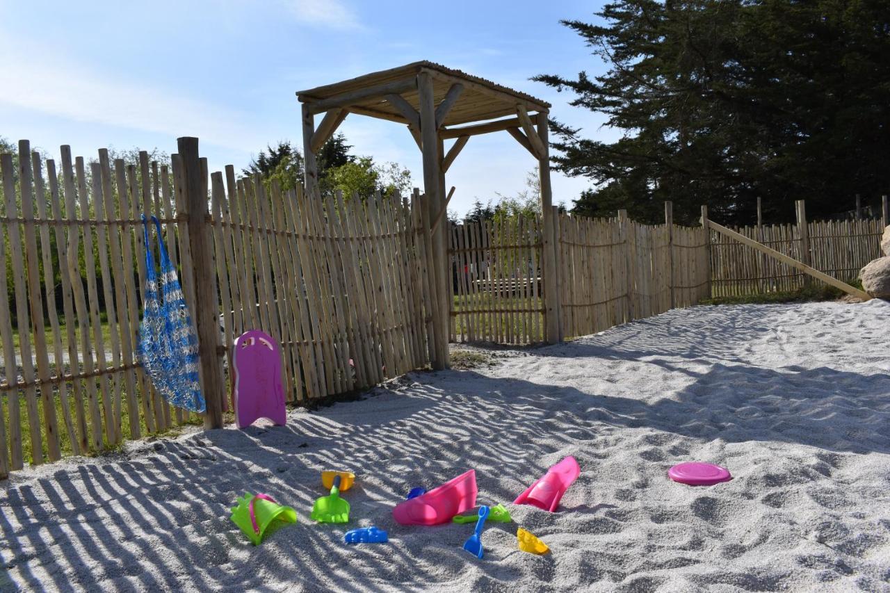 Camping Paradis Le Moulin Des Oies Belz Dış mekan fotoğraf