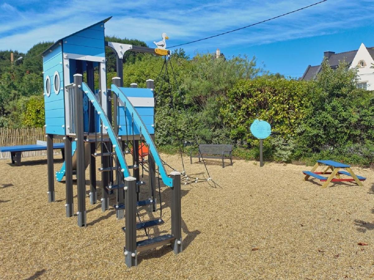 Camping Paradis Le Moulin Des Oies Belz Dış mekan fotoğraf