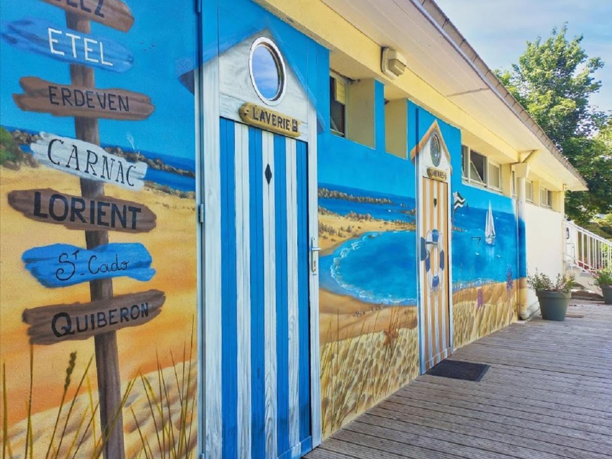 Camping Paradis Le Moulin Des Oies Belz Dış mekan fotoğraf