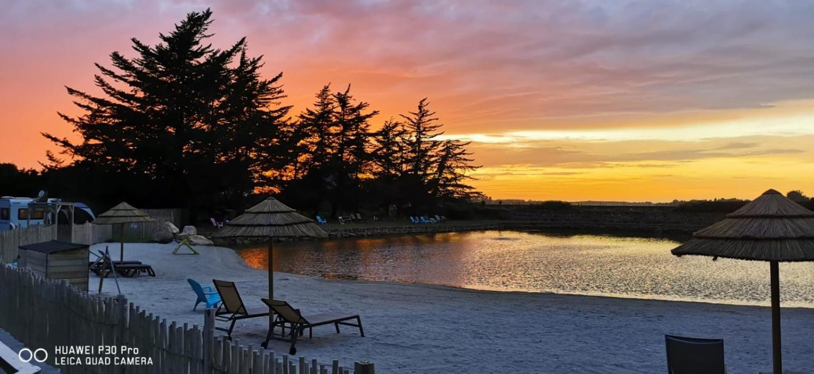 Camping Paradis Le Moulin Des Oies Belz Dış mekan fotoğraf