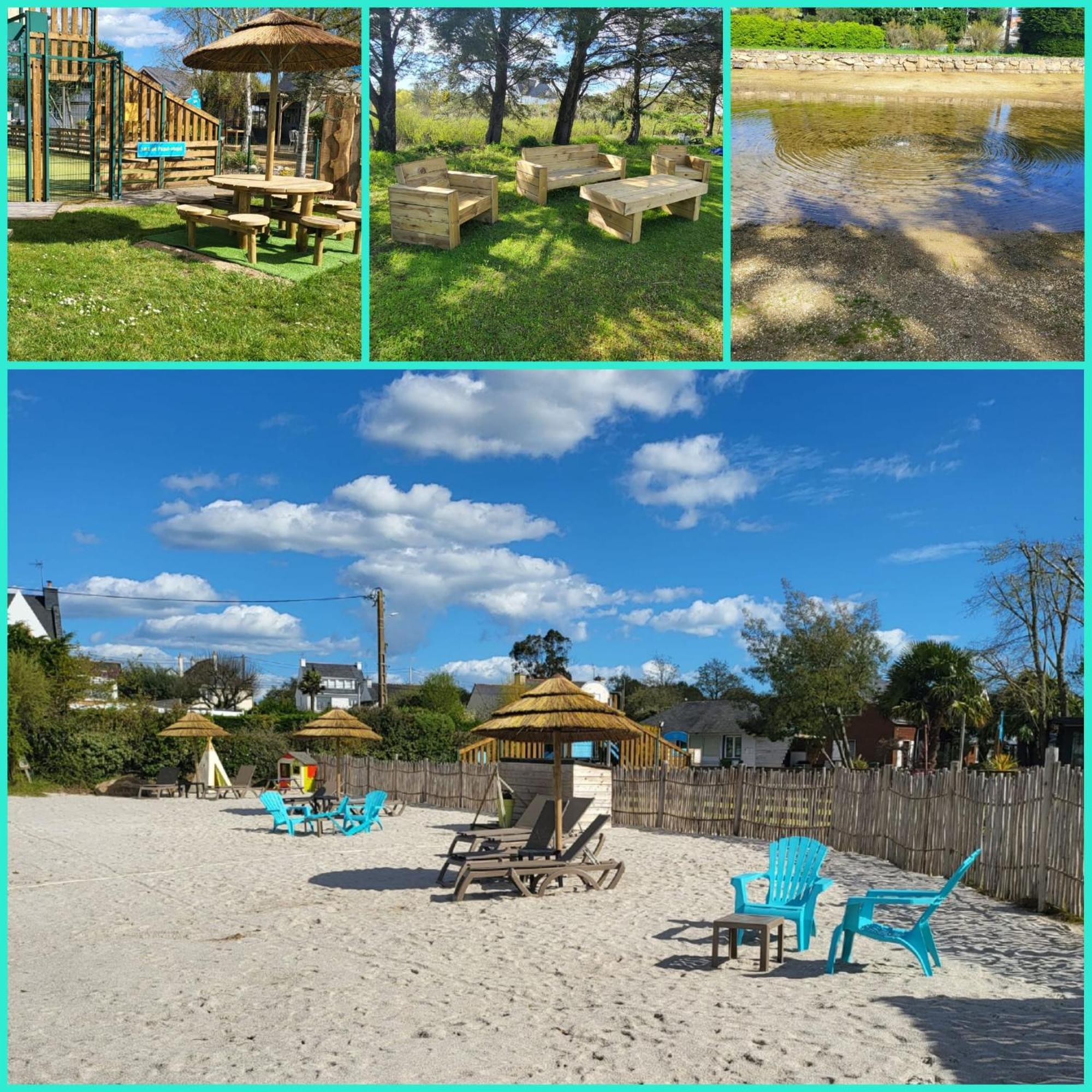 Camping Paradis Le Moulin Des Oies Belz Dış mekan fotoğraf