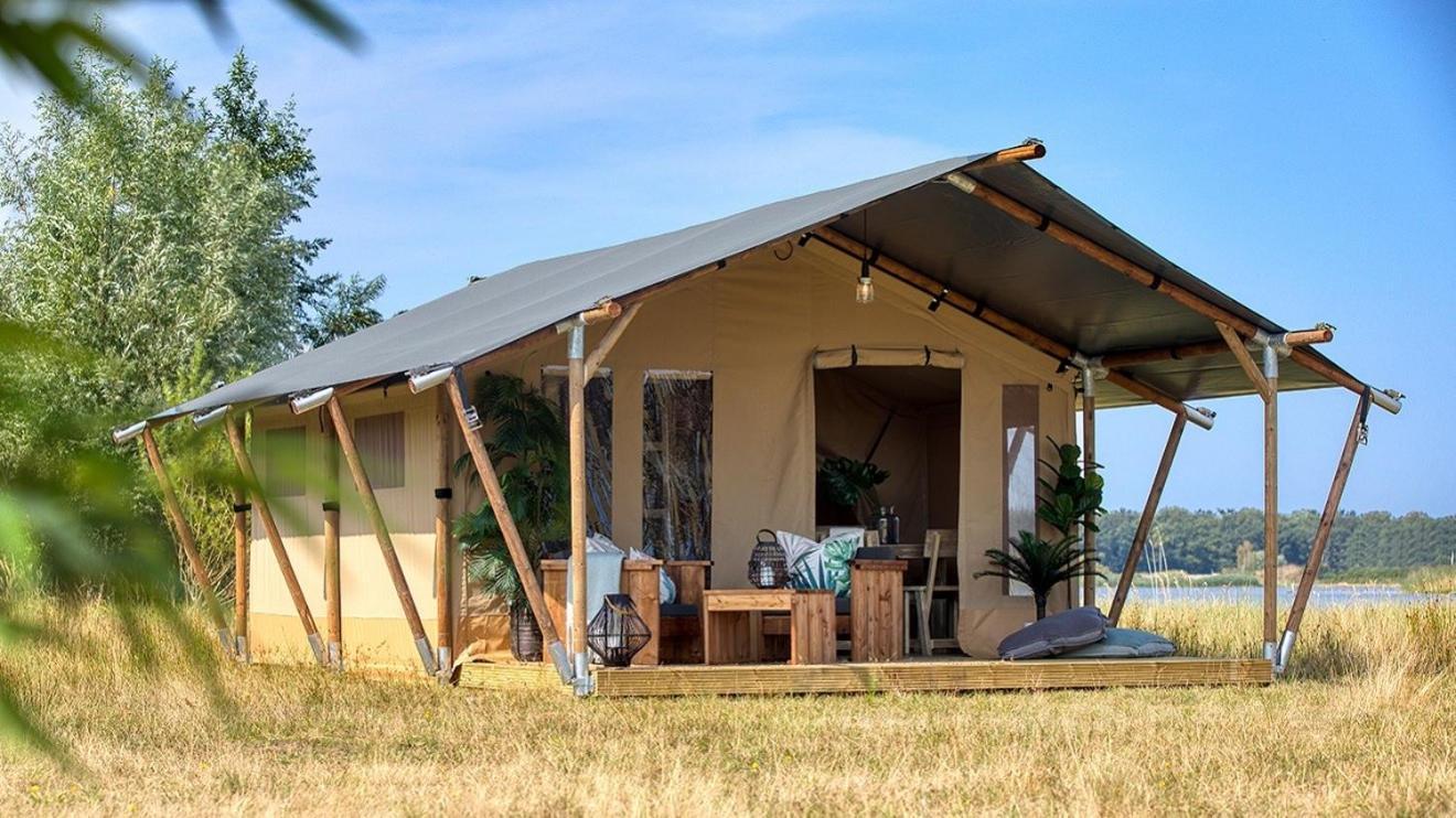 Camping Paradis Le Moulin Des Oies Belz Dış mekan fotoğraf