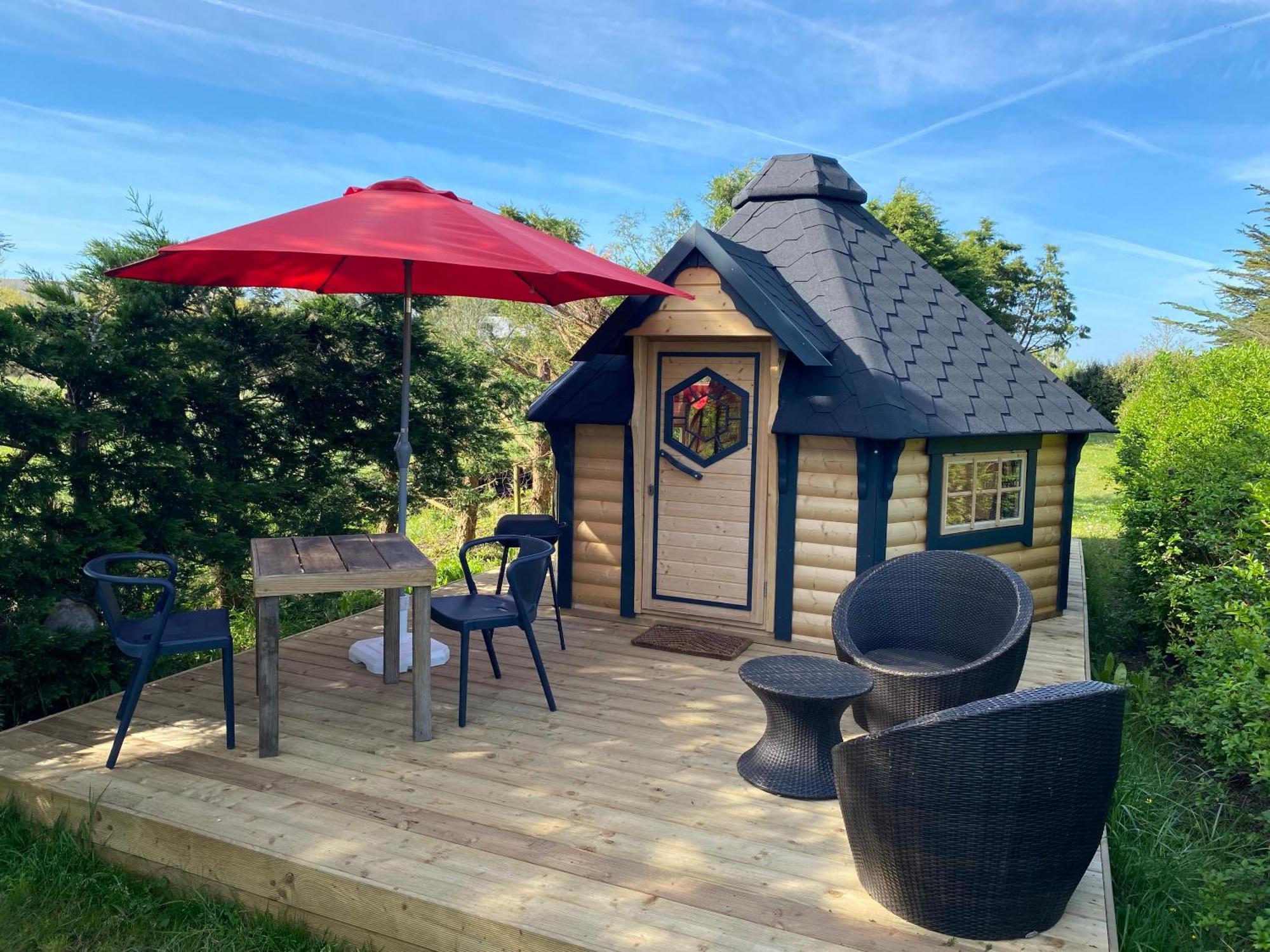 Camping Paradis Le Moulin Des Oies Belz Dış mekan fotoğraf